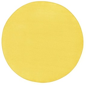 Tappeto rotondo giallo ø 200 cm Fancy - Hanse Home