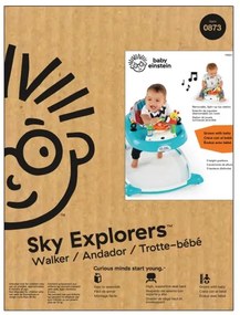 Baby Einstein - Passeggino per bambini SKY EXPLORERS WALKER 3xAA