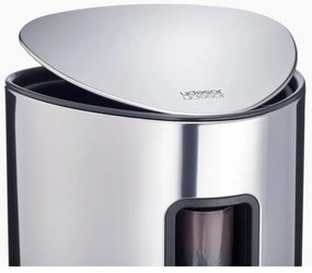 Pattumiera in plastica argentata 5 l Luxe - Joseph Joseph