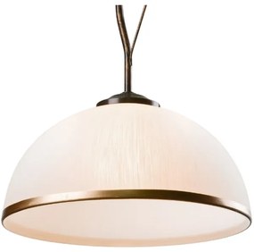 Brilagi - Lampadario a sospensione con supporto rigido LED ANTICO 1xE27/60W/230V patina di bronzo