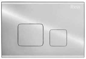 Pulsante per supporto set da incasso WC F Chrome