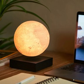 Decorazione luminosa nera con alimentazione a corrente ø 12 cm Moon – Gingko