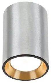 Faretto CHLOE 1xGU10/35W/230V tondo cromo opaco/oro