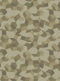 Designtapete Ingot von Cole & Son - Olive & Gilver
