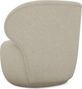 Poltrona beige Kama – Makamii