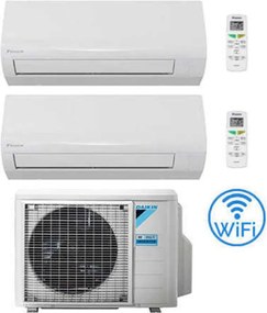 Daikin - Climatizzatore garanzia italia new sensira Wifi Dual Split 9000 + 12000 btu con u.e. 2MXF40A Classe a++/a+