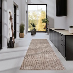Passatoia beige 80x240 cm Pigment Beige - Elle Decoration