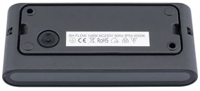 Applique a LED da esterno FLOW LED/6W/230V IP54 nero