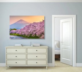 Stampa su tela – Vulcano Fuji del Giappone