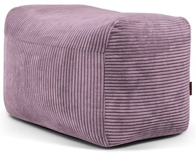 Puof a sacco viola con rivestimento in velluto a coste Plus 70 Lounge – SLOWDOWN