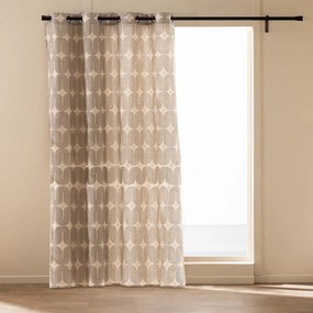 Tenda nera/beige 140x240 cm Ondine – douceur d'intérieur