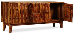 Credenza in legno massello di sheesham 160x45x70 cm