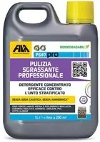 Ps87 Pro-Pulizia Sgrassante Professionale 1 Litro Per Il Lavaggio Di Base Su Pietre Non Resistenti Agli Acidi E Cemento-Fila