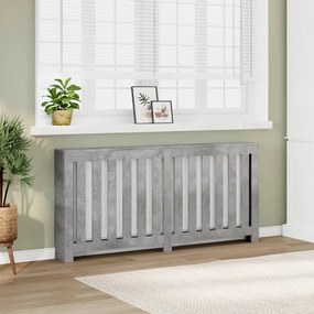 Copertura Termosifone Grigio Cemento 175x20x82cm İn Multistrato /