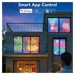 Govee - Catena decorativa a LED RGB dimmerabile LED/15W/230V IP65 Wi-Fi