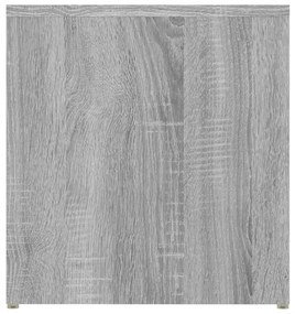 Tavolino grigio sonoma 59x36x38 cm in legno multistrato