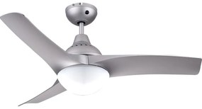 Ventilatore da soffitto Aruba argento, D. 112 cm INSPIRE