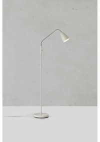 Lampada da terra LED beige con paralume in metallo e intensità regolabile (altezza totale 140 cm) Patro – Markslöjd