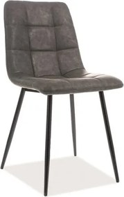 Sedia Look Grey - L38 x H45 x H88 cm