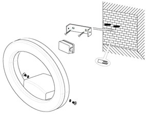 Eglo 96274 - Applique da esterno LED EMOLLIO LED/10W/230V IP44