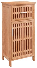 Set mobili da bagno 5pz in legno massello di noce