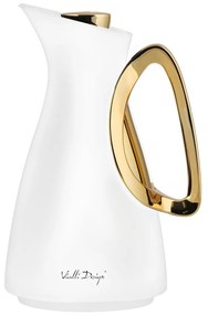 Borraccia termica bianca/dorata 1 l Alessia – Vialli Design