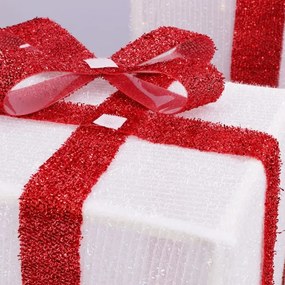 Brilagi - Set da 3 decorazioni natalizie LED per esterni LED/2,6W/3xAA IP44 idee regalo