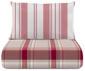 Set copripiumino singolo Design scozzese rosso