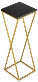 Portafiori LOFT 70x24 cm oro/nero