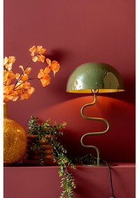 Lampada da tavolo verde (altezza 54 cm) Twist - Leitmotiv