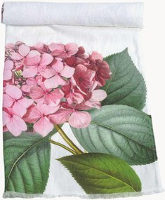 Telo da doccia in lino Hydrangea