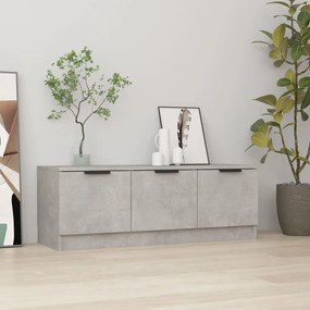 Mobile Porta Tv Grigio Cemento 102x35x36,5 Cm Legno Multistrato /