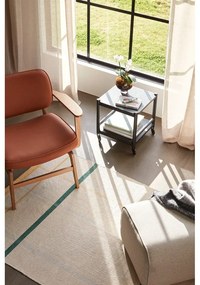 Poltrona in similpelle arancione Haze - Hübsch