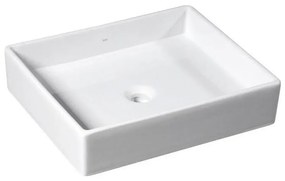 Isvea - Lavabo da appoggio PURITY 50x42 cm ceramica/bianco