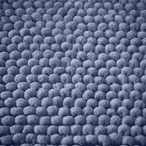 Tappetino da bagno blu 50x80 cm Aspen Bobble - Bianca