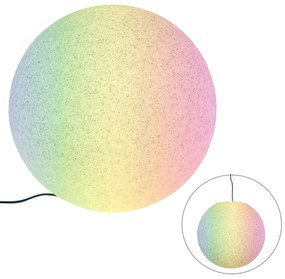 Lampada da esterno smart grigia 56 cm IP44 incl Wifi A60 - Nura