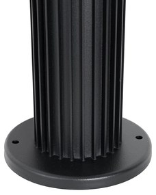 Dissuasore da esterno di design nero 80 cm IP44 - Boris