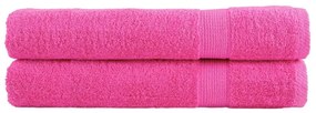 Asciugamani Premium Solund 2 Pz Rosa 100x200 Cm 600 G/m² /