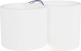Plafoniera Rotonda 3xGX53 a Cilindri in Gesso - serie VOLUMI