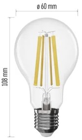 Lampadina LED dimmerabile FILAMENT A60 E27/11W/230V 2700K