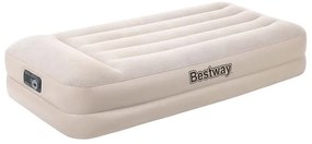 GARDENIA Materasso singolo gonfiabile airbed tritech 191x97x42 cm, beige