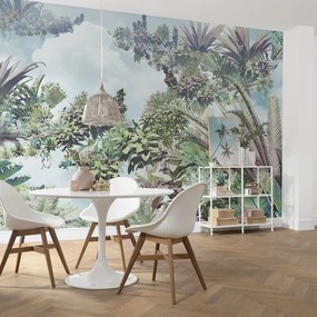 Fotomurale KOMAR Tropical heaven, Multicolore 368X248 cm