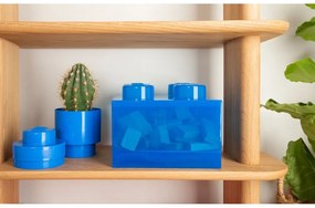 Scatola per bambini blu in plastica 25x25x18 cm – LEGO®
