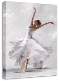 Immagine su tela, 60 x 80 cm Canvas Watercolor Dancer II - Styler