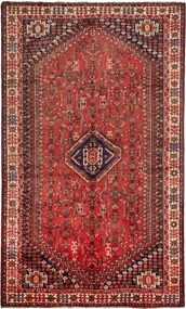 Shiraz Tappeto 260x160 Rosso (Iran) Annodato A Mano