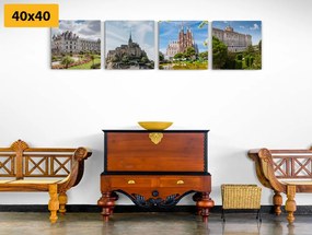 Set di quadri – Ricchezza storica