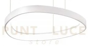 Gemini sospensione led 36 w on-off 4150 lm 3000 k bianca 42,5cm