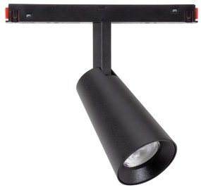 Faro LED 15W Magnetico CCT CRI92 36° Nero 48V - BRIDGELUX LED Colore Bianco Variabile CCT
