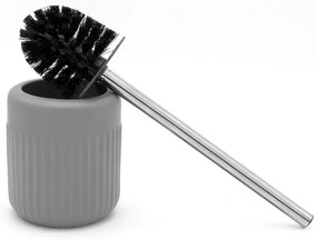 Scopino bagno da appoggio grigio in ceramica Cup