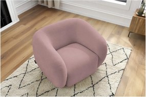 Poltrona in rosa chiaro Celine – Bobochic Paris